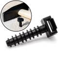 100 pcs 8.1 x 38.1 mm cable tie mounting dowel black...