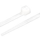 100 pcs 2,5 x 100 mm cable ties white