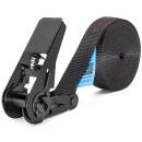 Tension straps black without hooks family Hook 800 kg 2 m...