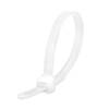 100 pieces 4,8 x 200 mm cable ties white