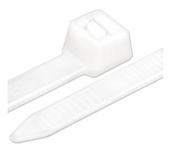 100 pieces 8,8 x 550 mm cable ties white